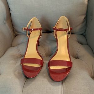 Michael Kors ankle strap heel